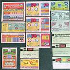 vintage lottery tickets